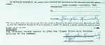 "THE LONE RANGER AND THE LAKE OF FIRE" DOUGLAS KENNEDY MOVIE CONTRACT WITH PHOTO.