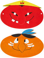 PILLSBURY "FUNNY FACE" PREMIUM MASK SET.