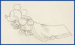 GULLIVER MICKEY PRODUCTION DRAWING FEATURING MICKEY MOUSE.