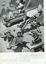 THE THIRD "MICKEY MOUSE MERCHANDISE" RETAILER'S CATALOGUE FROM 1936-37.