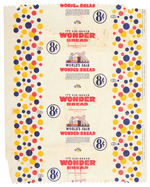 NYWF 1939 “WONDER BREAD” LOAF WRAPPER.