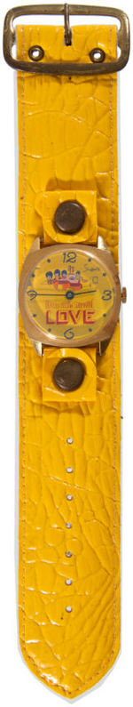 "BEATLES YELLOW SUBMARINE - LOVE" RARE SHEFFIELD WATCH.