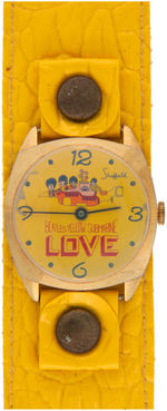 "BEATLES YELLOW SUBMARINE - LOVE" RARE SHEFFIELD WATCH.