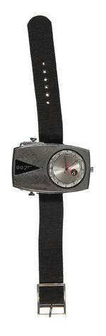 "JAMES BOND SPY WATCH 007" RARE WATCH BY GILBERT.