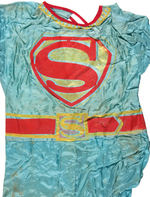 "SUPERMAN" BEN COOPER BOXED COSTUME PAIR 1950S.