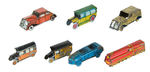 CRACKER JACK  "YELLOW CAB"/CARS/TRUCKS/TRAIN.