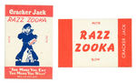 CRACKER JACK  MAGIC SLATE GAMES/RAZZ ZOOKAS.