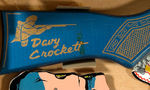 "DAVY CROCKETT INDIAN TARGET" ELABORATE BOXED SET.