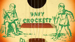 "DAVY CROCKETT" BOXED BANJO.