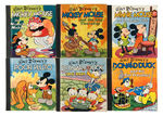 DISNEY WHITMAN 845 SERIES BOOK SET.