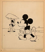 MICKEY MOUSE FRENCH HACHETTE COLORING BOOK.