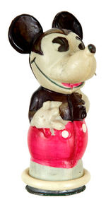 MICKEY MOUSE FIGURAL CELLULOID PENCIL SHARPENER.