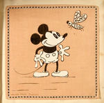 EARLY "MICKEY MOUSE" HANDKERCHIEF BOOK.