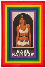 “BABE RAINBOW” LIMITED EDITION PRINT ON TIN.