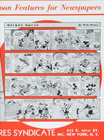 "MICKEY MOUSE AND SILLY SYMPHONIES" EXCEPTIONAL FILM EXHIBITOR'S CATALOGUE.