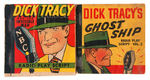 "DICK TRACY RADIO PLAY SCRIPT" BOOK PAIR.