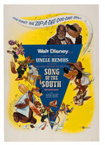 "SONG OF THE SOUTH" 1956 RE-RELEASE LOT.