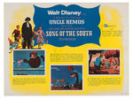 "SONG OF THE SOUTH" 1956 RE-RELEASE LOT.