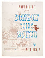 "SONG OF THE SOUTH" 1956 RE-RELEASE LOT.