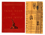 WRIGLEY'S GUM SPONSORED LONE WOLF TRIBE 5 COMPLETE PREMIUMS IN MAILERS FROM 1932.