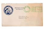 "SUPERMEN OF AMERICA" RARE LETTER W/ENVELOPE &  CIRCULAR OFFERING SUPERMEN  PATCH TO MEMBER.