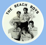 "THE BEACH BOYS" RARE VINTAGE BUTTON CIRCA 1964.