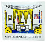 "A NEW GENERATION OF LEADERSHIP" ROY LICHTENSTEIN ART TITLED "THE OVAL OFFICE."