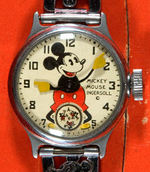 "INGERSOLL MICKEY MOUSE WRIST WATCH" BOXED 1934 VERSION.