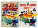 THE BEATLES "THE YELLOW SUBMARINE" BOOK PAIR.