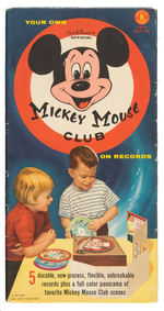 "MICKEY MOUSE CLUB ON RECORDS" SET.