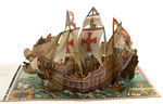 "CHRISTOPHER COLUMBUS" STORYBOOK WITH IMPRESSIVE LARGE POP-UP FEATURE.