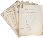 "THE ABBOTT AND COSTELLO SHOW" RADIO SCRIPTS LOT.