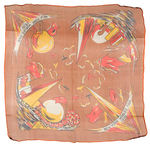 1939-40 NYWF GROUP OF FOUR SILK  BANDANNAS.