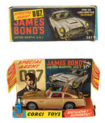 "JAMES BOND ASTON MARTIN DB5 GOLDFINGER" BOXED CORGI REPLICA.