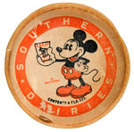 "MICKEY MOUSE ICE CREAM/SOUTHERN DAIRIES" CUP WITH LID.