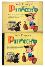 "WALT DISNEY'S PINOCCHIO" HARDCOVER WITH DUST JACKET.