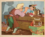 "WALT DISNEY'S PINOCCHIO" HARDCOVER WITH DUST JACKET.