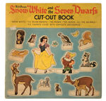 "SNOW WHITE AND THE SEVEN DWARFS CUT-OUT BOOK."