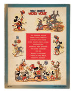 "WALT DISNEY'S MICKEY MOUSE" LINEN-LIKE BOOK.