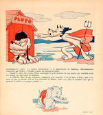 "PLUTO" RARE FRENCH HACHETTE BOOK WITH POP-UPS.