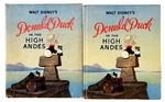 "DONALD DUCK IN THE HIGH ANDES" HARDCOVER WITH DUST JACKET.