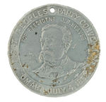 WEAVER PEOPLE'S PARTY 1892 CANDIDATE TOKEN HAKE #3068.