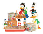 UNCLE SCROOGE 10 ITEMS FROM 1960s-2000s, ALL LICENSED.