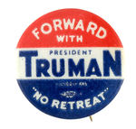 TRUMAN "NO RETREAT" CLASSIC HAKE #62.