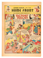 WALT DISNEY "HOME FRONT" WWII ERA PUBLICATION.