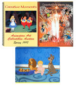 "CREATIVE MOMENTS ANIMATION ART AUCTION" CATALOGUE LOT.