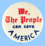 RARE WILLKIE SLOGAN ANTI-FDR.