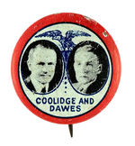 "COOLIDGE AND DAWES" RARE LITHO JUGATE.