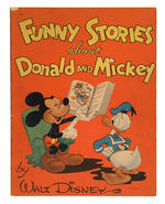 "FUNNY STORIES ABOUT DONALD AND MICKEY" SOFTCOVER.