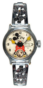 "MICKEY MOUSE INGERSOLL WRISTWATCH" IN 1935 VERSION BOX.